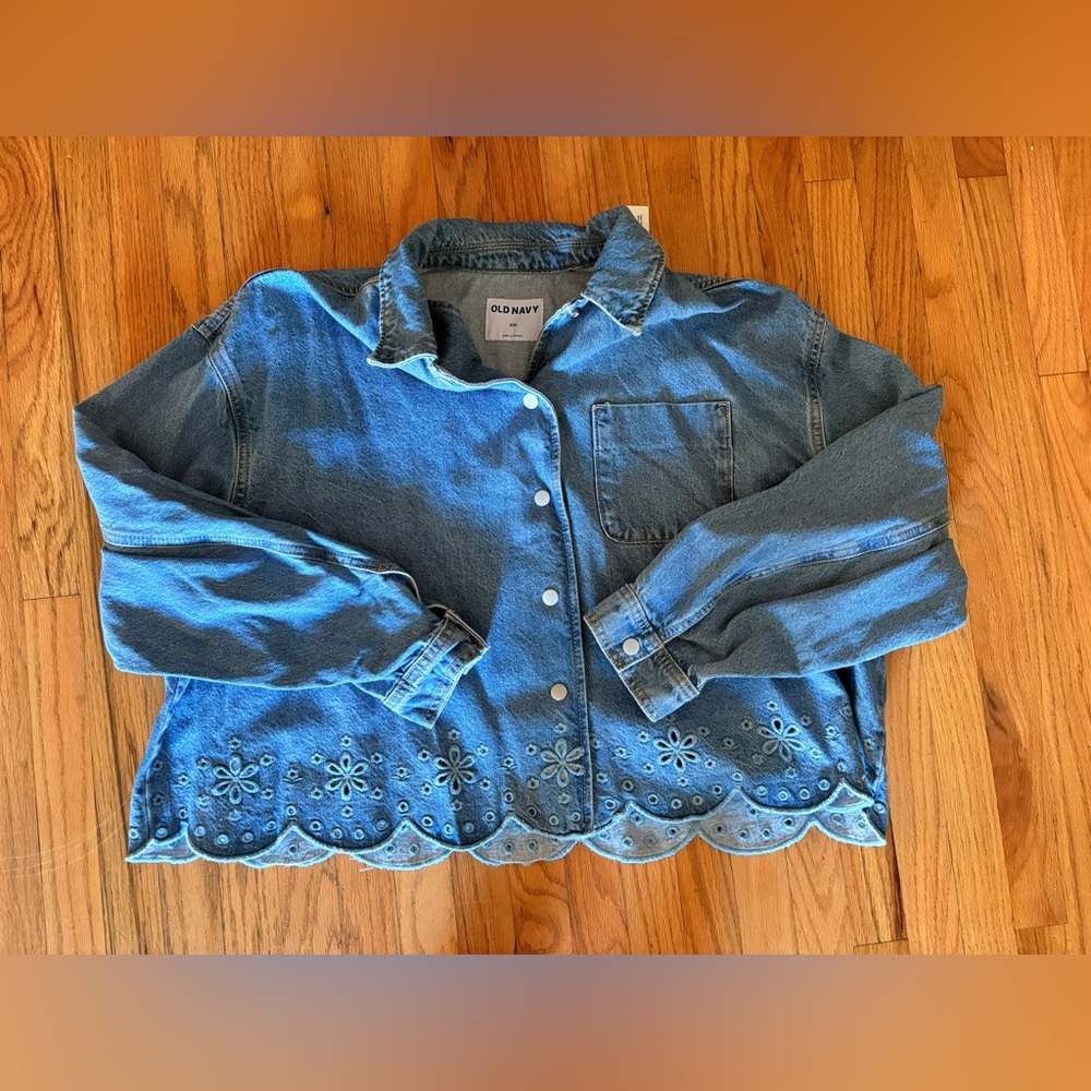 Old Navy Light Blue Denim Jacket